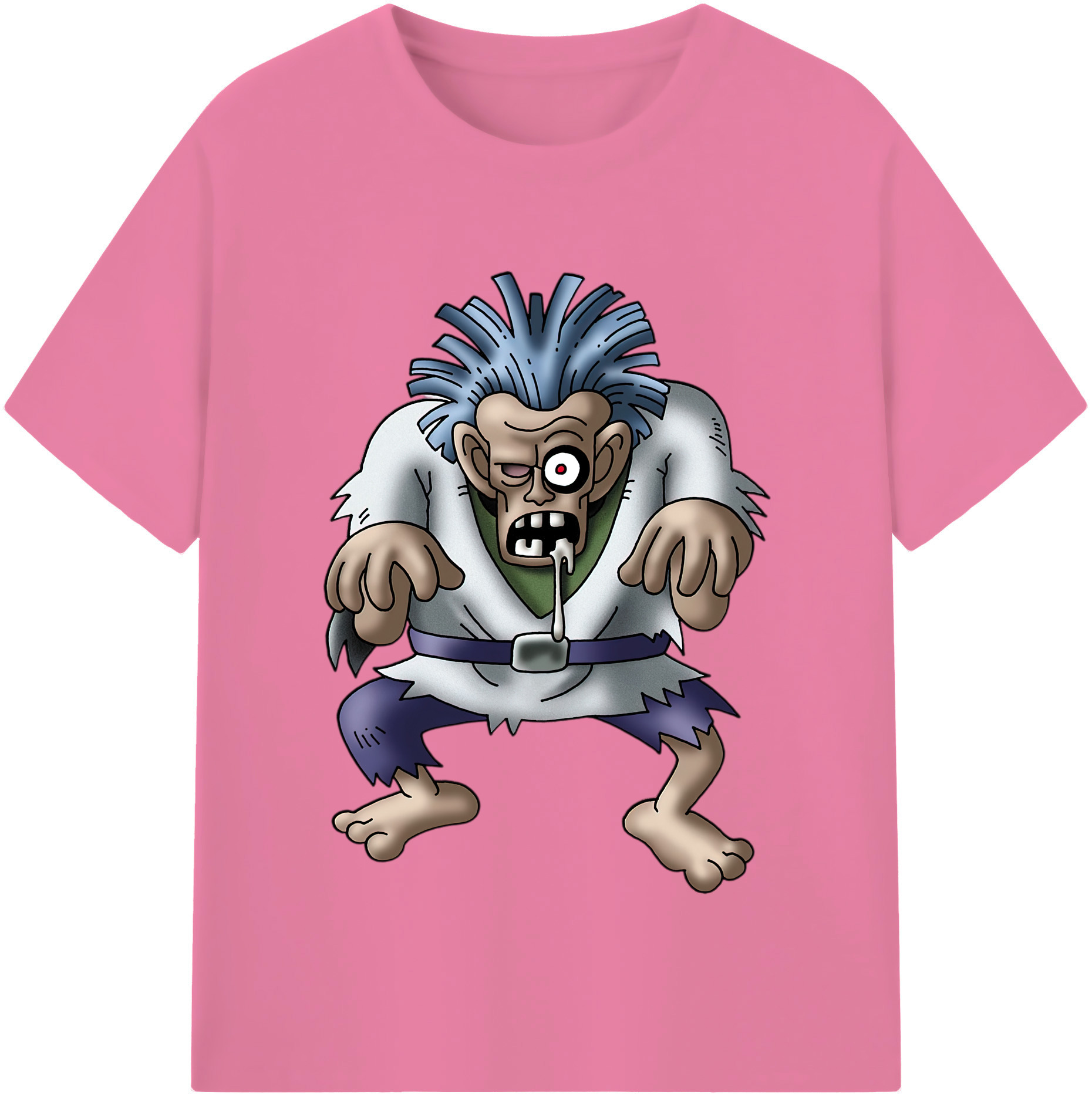 （画像用） ドラゴンクエスト Doragon Kuesuto Dragon Quest 綿100％半袖Tシャツ（フロントプリント）